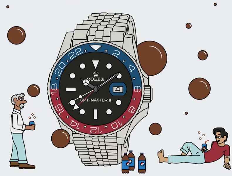 Discussing The Red And Blue Bezel of Replica Rolex GMT-Master Pepsi Watches 3