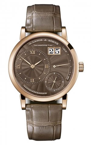 Swiss Replica A. Lange & Sohne 181.037 Kleine Lange 1 Pink Gold/Brown Watch