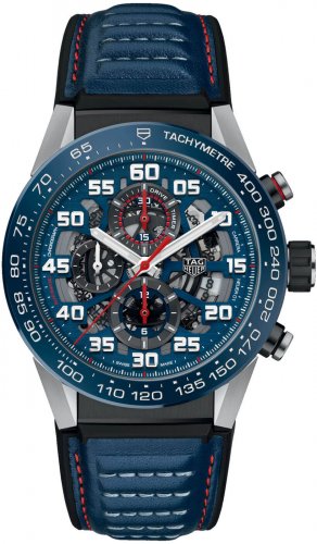 Swiss Replica Tag Heuer Carrera Caliber Heuer 01 Skeleton 45mm Mens Watch