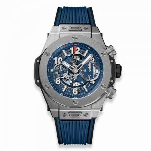 Swiss Replica Hublot Big Bang Unico Titanium Blue 45mm 411.NX.5179.RX