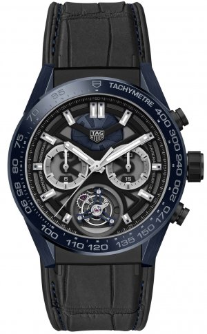 Swiss Replica The TAG Heuer Carrera Tete de Vipere Chronograph Tourbillon Chronometer Watch