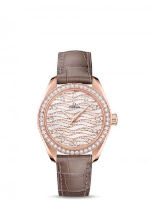 Swiss Replica OMEGA De Ville Steel/yellow gold Diamonds 424.23.33.20.52.001 Watch