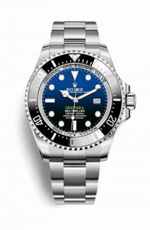 Swiss Replica Rolex Deepsea D-blue dial Oystersteel 126660 D-blue Dial Watch