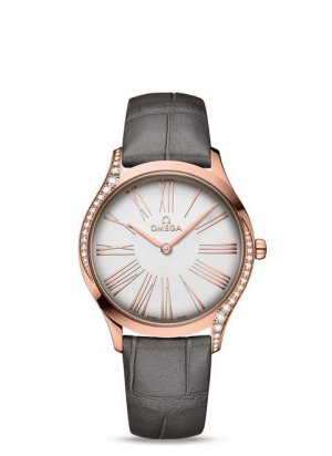 Swiss Replica OMEGA De Ville Sedna gold Diamonds 428.58.36.60.02.001 Watch