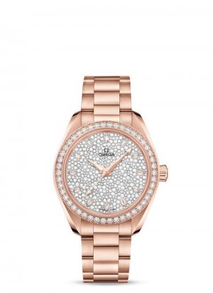 Swiss Replica OMEGA De Ville Steel Diamonds 428.17.36.60.05.001 Watch