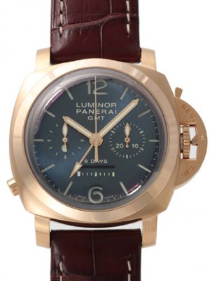 Panerai Luminor 1950 Chrono Monopulsante 8 Days GMT watch PAM002