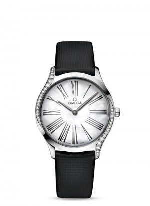 Swiss Replica OMEGA De Ville Steel Diamonds 428.17.36.60.04.001 Watch