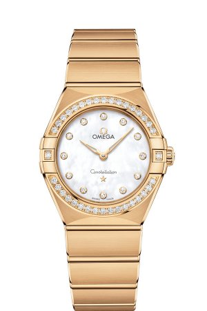 Fake OMEGA Constellation Yellow gold Diamonds 131.55.28.60.55.002 Watch