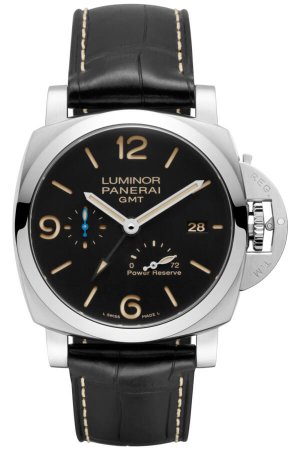 Swiss Replica Panerai Luminor 1950 3 Days GMT Power Reserve Automatic Acciaio 44mm PAM01321 Watch