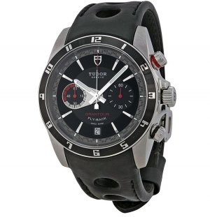 Tudor Grantour Chrono Fly-Back Black Dial Men's Watch 20550N-BKL