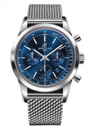 Swiss Replica Breitling Transocean Chronograph Limited Edition Stainless Steel AB015112/C860/154A