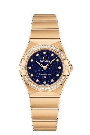 Fake OMEGA Constellation Yellow gold Diamonds 131.55.25.60.53.001 Watch