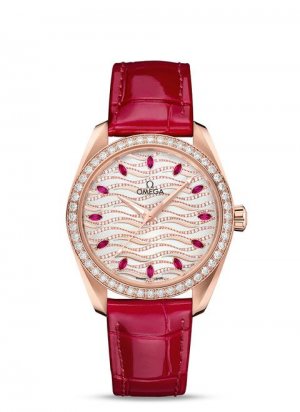 Swiss Replica OMEGA Seamaster Sedna gold Diamonds 220.58.38.20.99.006 Watch