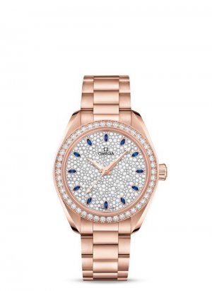 Swiss Replica OMEGA De Ville Steel Diamonds 424.10.33.20.52.001 Watch