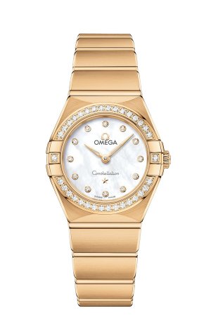 Fake OMEGA Constellation Yellow gold Diamonds 131.55.25.60.55.002 Watch