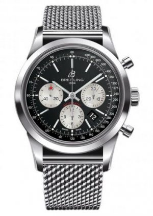 Swiss Replica Breitling Transocean Chronograph Steel AB015212/BF26/154A