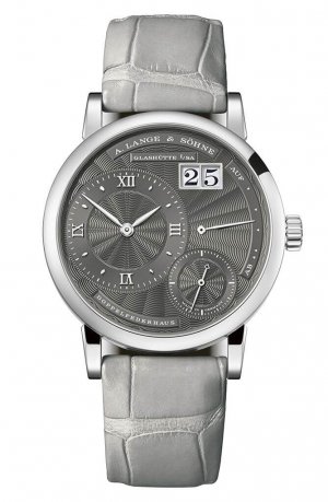Swiss Replica A. Lange & Sohne 181.038 Kleine Lange 1 White Gold/Grey Watch