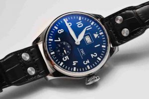IWC Schaffhausen Big Pilot's Big Date Jubilee Limited Edition 150 Years Blue Dial 46.2mm Replica Watch Review
