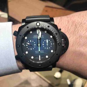 SIHH Swiss Officine Panerai Submersible Chrono Guillaume Néry Edition 47mm PAM00983 Replica Watches Review
