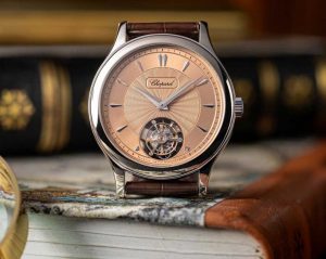 Limited Edition Replica Chopard L.U.C 1860 Flying T Automatic 18-carat Gold Watch Review 1