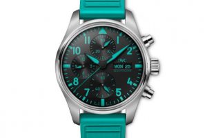 The Replica IWC Pilot’s Watch Chronograph 41 Edition Mercedes-AMG Titanium IW388108 3